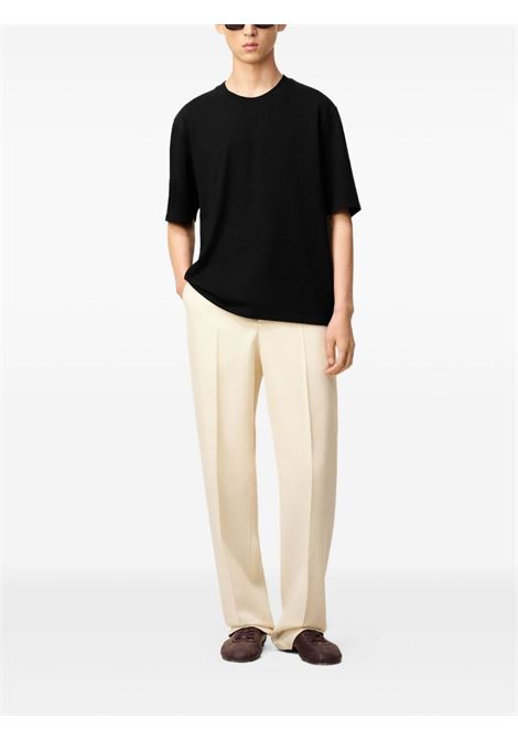 t-shirt tonal adc uomo nera AMI PARIS | UTS341.726001